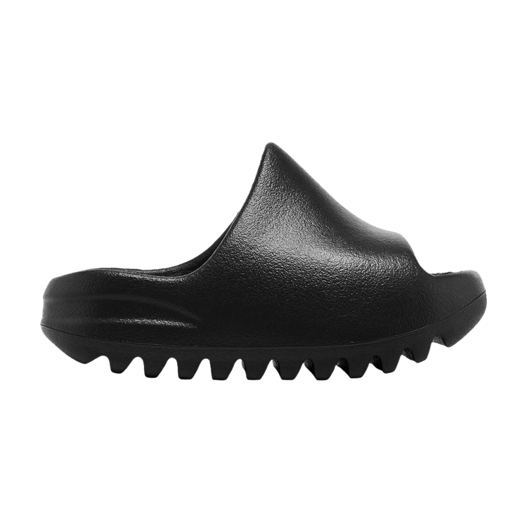 adidas Yeezy Slides Kids 'Dark Onyx' — Dark Onyx/Dark Onyx/Dark Onyx