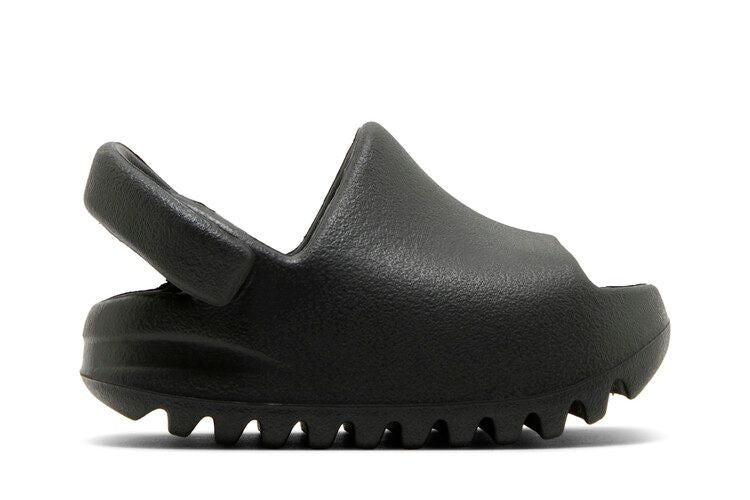 adidas Yeezy Slides Infants 'Dark Onyx' — Dark Onyx/Dark Onyx/Dark Onyx