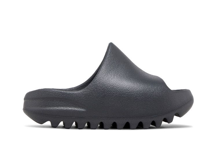 adidas Yeezy Slides Kids 'Slate Grey' — Slate Grey/Slate Grey/Slate Grey