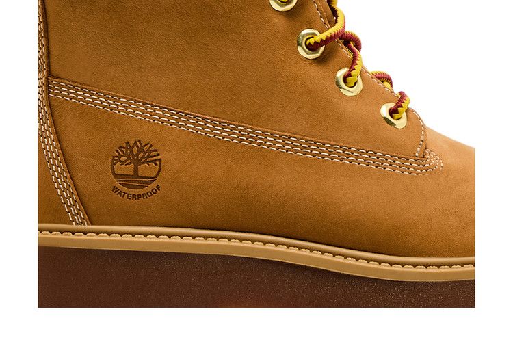 Timberland Wmns Stone Street 6 Inch Premium Platform Boot 'Wheat Nubuck' — Wheat