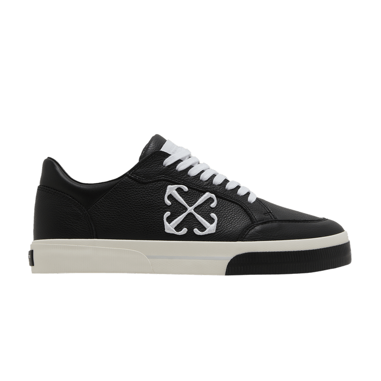 Off-White New Low Vulcanized 'Black White' — Black/White
