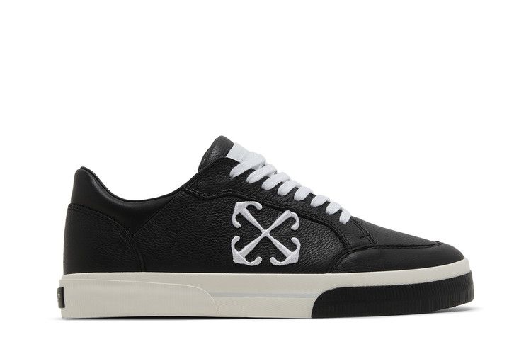 Off-White New Low Vulcanized 'Black White' — Black/White