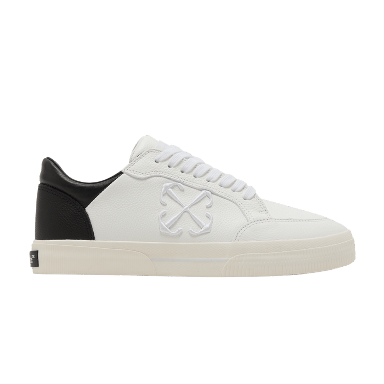 Off-White New Low Vulcanized 'White Black' — White/Black