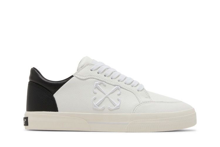 Off-White New Low Vulcanized 'White Black' — White/Black