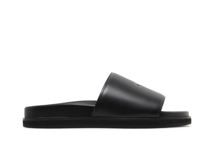 Off-White Cloud Off Stamp Slider 'Black' — Black/Black