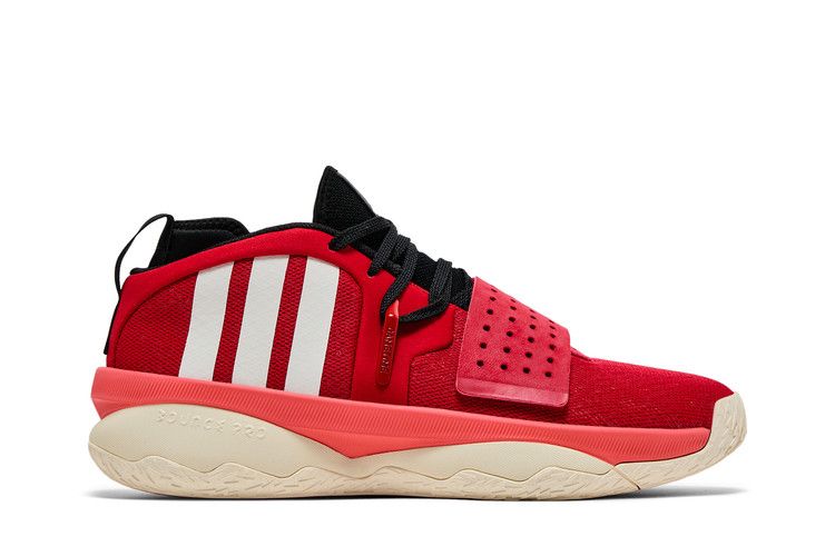 adidas Dame 8 EXTPLY 'Scarlet' — Better Scarlet/Cloud White/Preloved Scarlet
