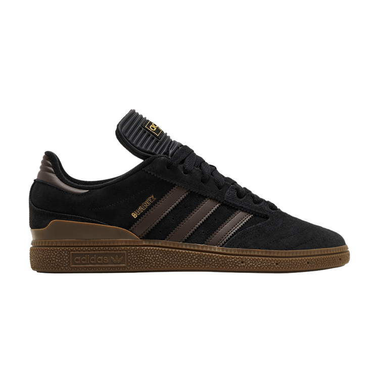 adidas Busenitz Pro 'Black Brown Gum' — Core Black/Brown/Gold Metallic