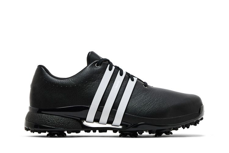 adidas Tour 360 24 Golf Wide 'Black White' — Core Black/Cloud White/Core Black