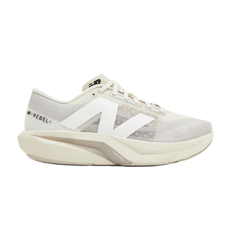 Sydney McLaughlin-Levrone x New Balance Wmns FuelCell Rebel v4 'Linen Moonrock' — Linen/Moonrock/White