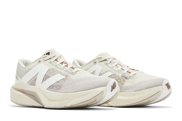 Sydney McLaughlin-Levrone x New Balance Wmns FuelCell Rebel v4 'Linen Moonrock' — Linen/Moonrock/White