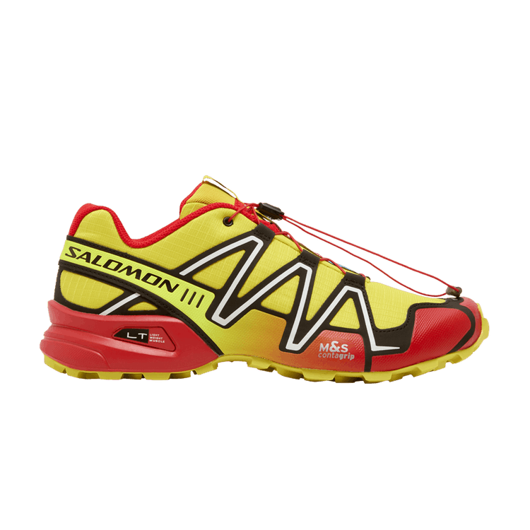 Salomon Speedcross 3 'Sulphur Spring High Risk Red' — Sulphur Spring/High Risk Red/Black