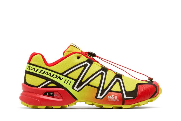 Salomon Speedcross 3 'Sulphur Spring High Risk Red' — Sulphur Spring/High Risk Red/Black