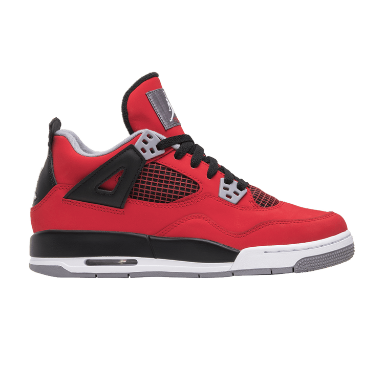 Air Jordan 4 Retro GS 'Toro Bravo' 2013 — Fire Red/White/Black/Cement Grey