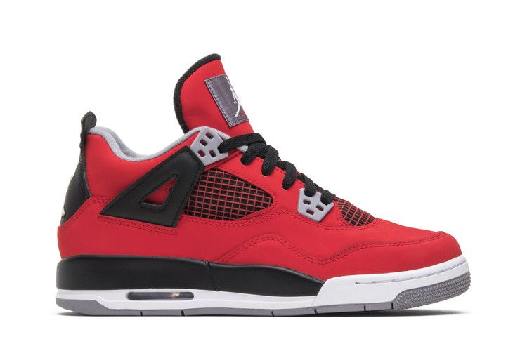 Air Jordan 4 Retro GS 'Toro Bravo' 2013 — Fire Red/White/Black/Cement Grey