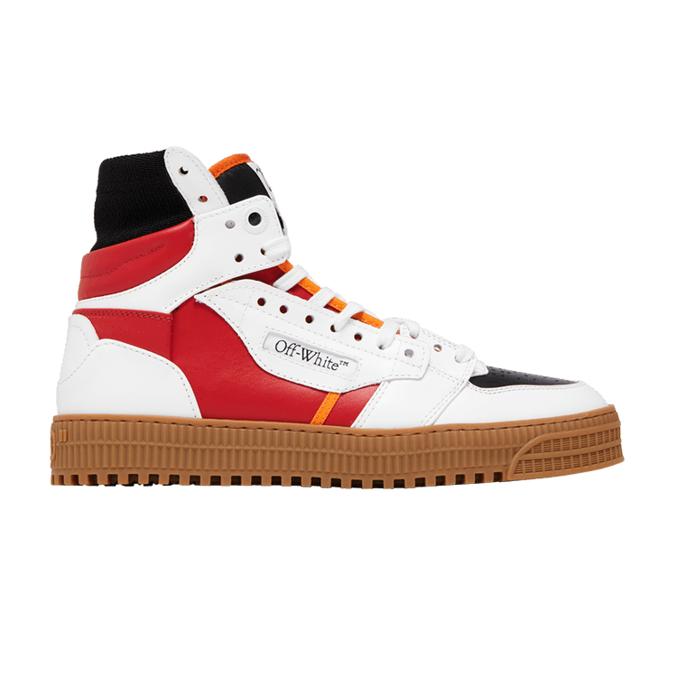 Off-White Off-Court 3.0 High 'White Red Gum' — Red/White