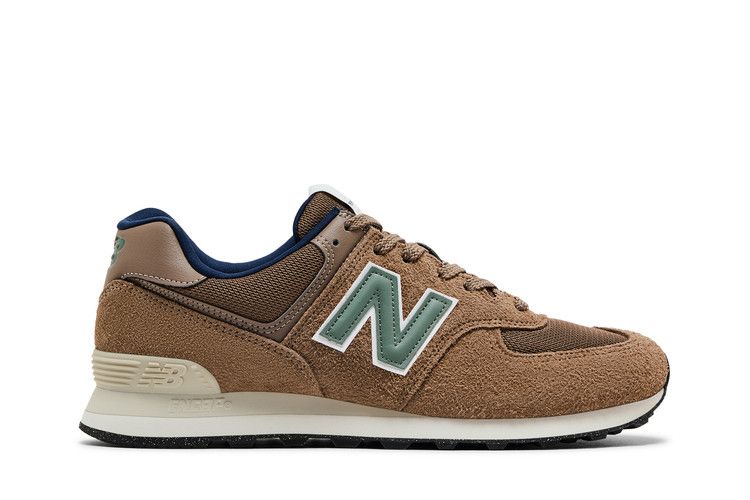 New Balance 574 'Brown Royal Blue' — Brown/Royal Blue