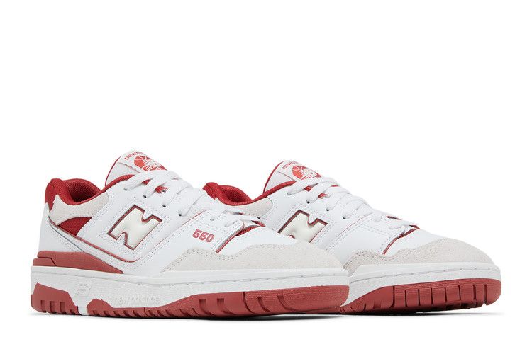 New Balance 550 Big Kid 'White Astro Dust' — White/Astro Dust