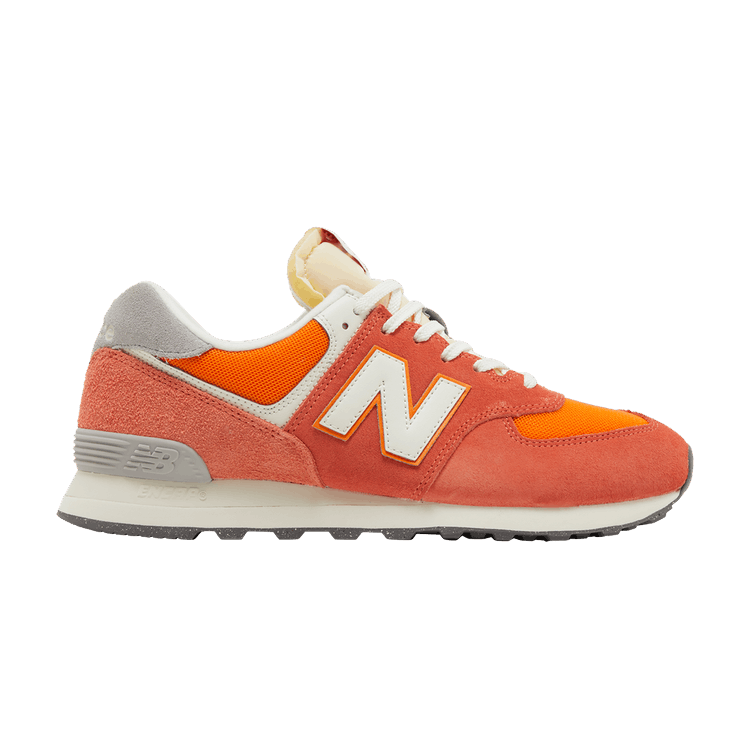 New Balance 574 'Gulf Red' — Gulf Red/Sea Salt