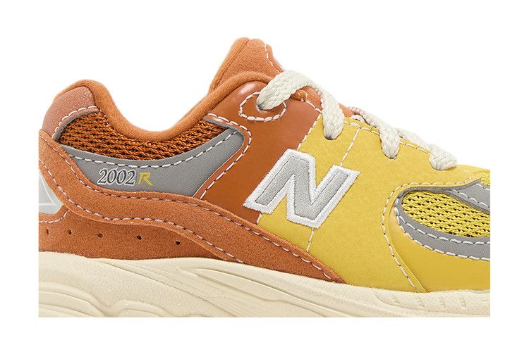 New Balance 2002R Toddler 'Ginger Lemon' — Ginger Lemon/Classic Orange