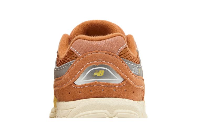 New Balance 2002R Toddler 'Ginger Lemon' — Ginger Lemon/Classic Orange