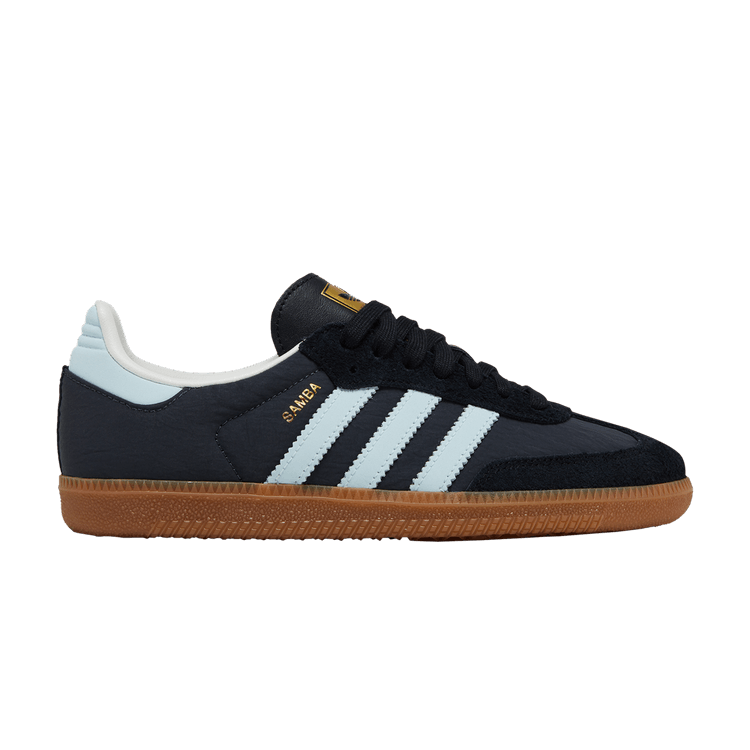adidas Wmns Samba OG 'Carbon Almost Blue Gum' — Carbon/Almost Blue/Chalk White