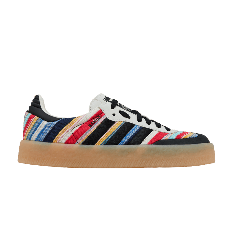 KSENIASCHNAIDER x adidas Wmns Sambae 'Black Multi-Color Gum' — Ivory/Core Black/Ivory