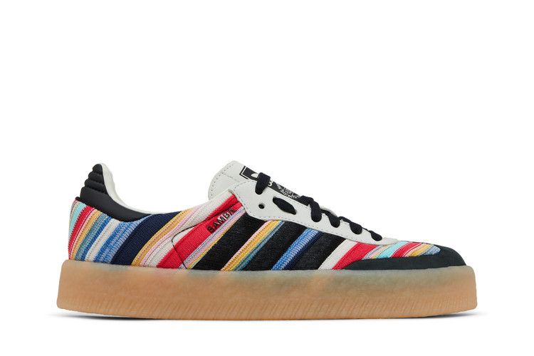 KSENIASCHNAIDER x adidas Wmns Sambae 'Black Multi-Color Gum' — Ivory/Core Black/Ivory