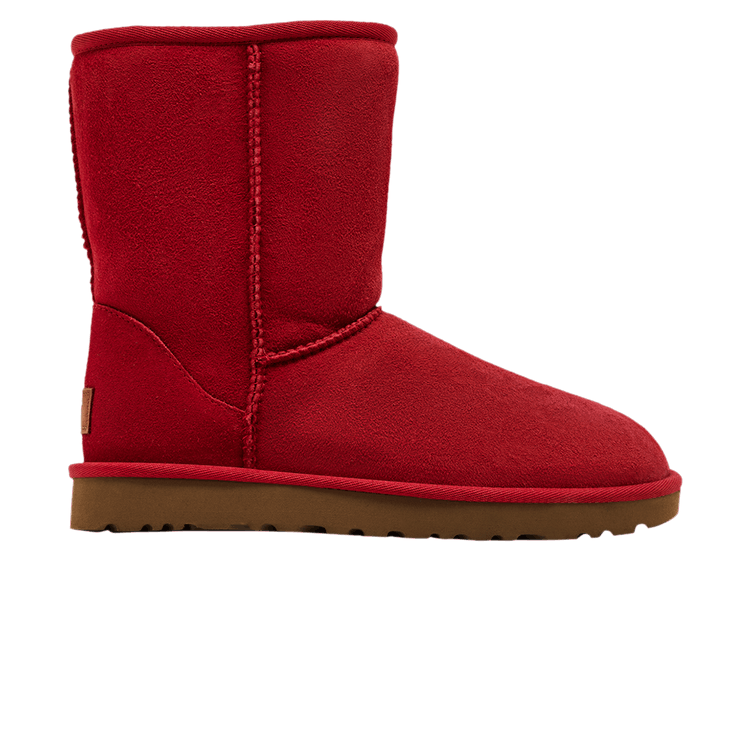 UGG Wmns Classic Short II 'Ribbon Red' — Ribbon Red