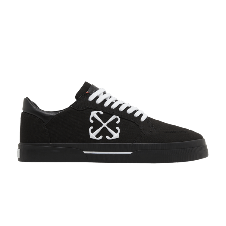 Off-White New Low Vulcanized 'Black White' 2023 — Black/White