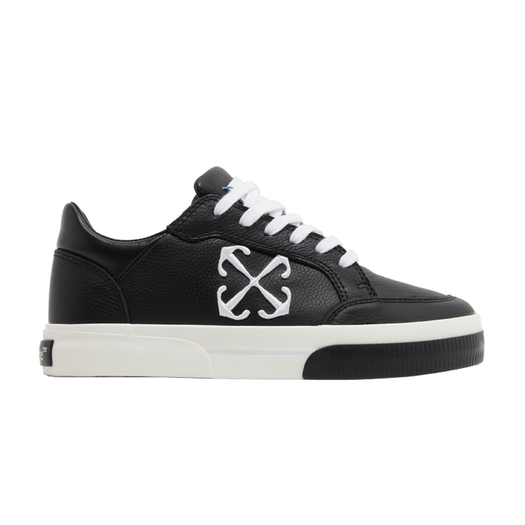 Off-White Wmns New Low Vulcanized 'Black White' — Black/White