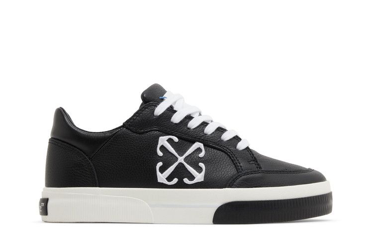 Off-White Wmns New Low Vulcanized 'Black White' — Black/White