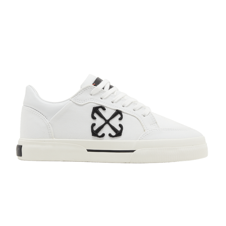 Off-White Wmns New Low Vulcanized 'White' — White/Black