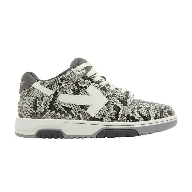 Off-White Out Of Office 'Python Embossed' — Dark Grey