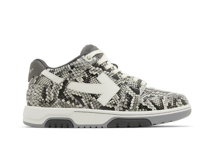 Off-White Out Of Office 'Python Embossed' — Dark Grey