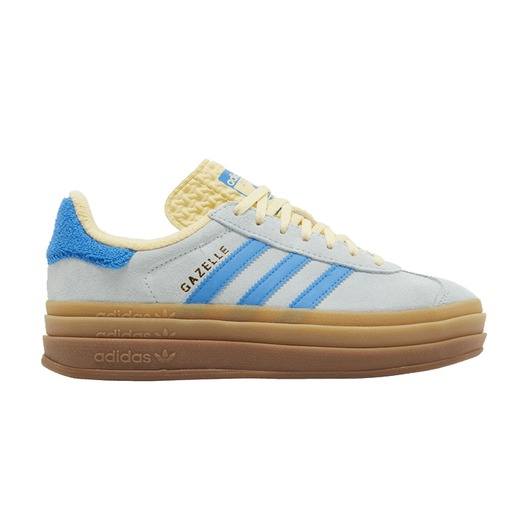 adidas Wmns Gazelle Bold 'Almost Blue Yellow' — Almost Blue/Bright Blue/Almost Yellow
