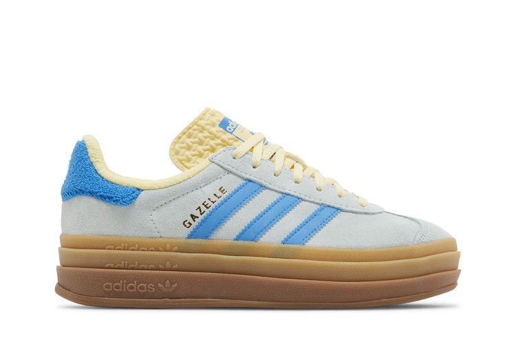 adidas Wmns Gazelle Bold 'Almost Blue Yellow' — Almost Blue/Bright Blue/Almost Yellow