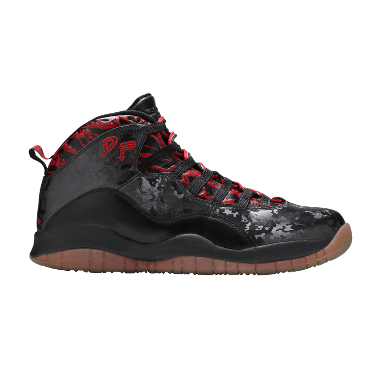 Air Jordan 10 Retro DB 'Doernbecher' — Black/Gym Red