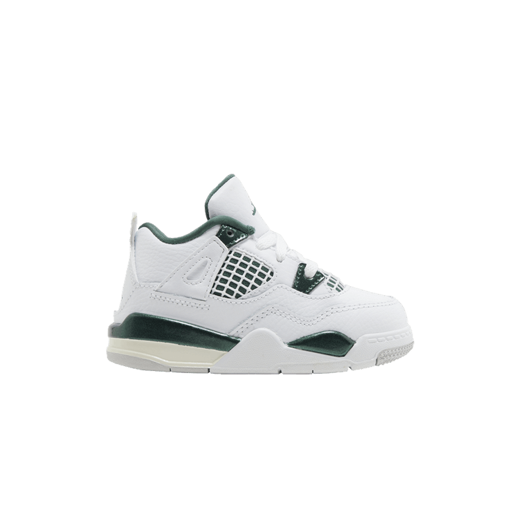 Air Jordan 4 Retro TD 'Oxidized Green' — White/Oxidized Green/White/Neutral Grey