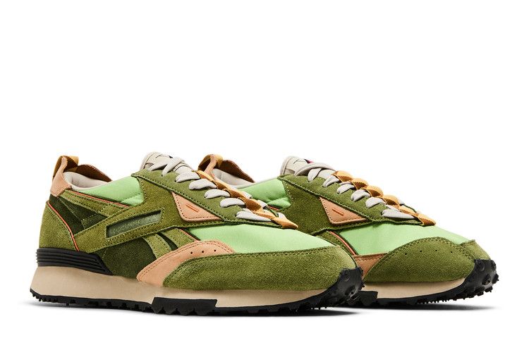 Hunter x Hunter x Reebok LX2200 'Gon' — Green/Tan/Green