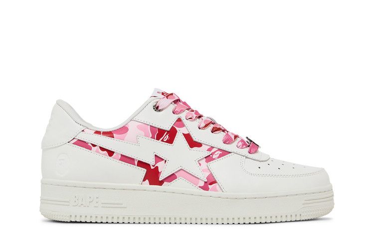 Bapesta Icon 'ABC Camo - Pink' — Pink