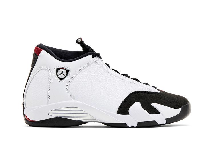 Air Jordan 14 Retro 'Black Toe' 2024 — White/Varsity Red/Black/Metallic Silver