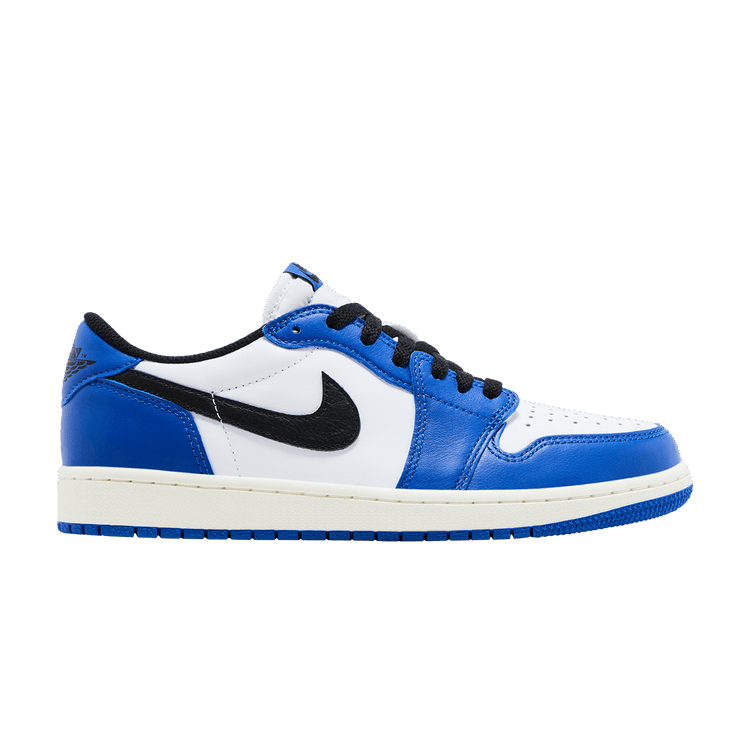 Air Jordan 1 Retro Low OG 'Game Royal' — White/Black/Game Royal
