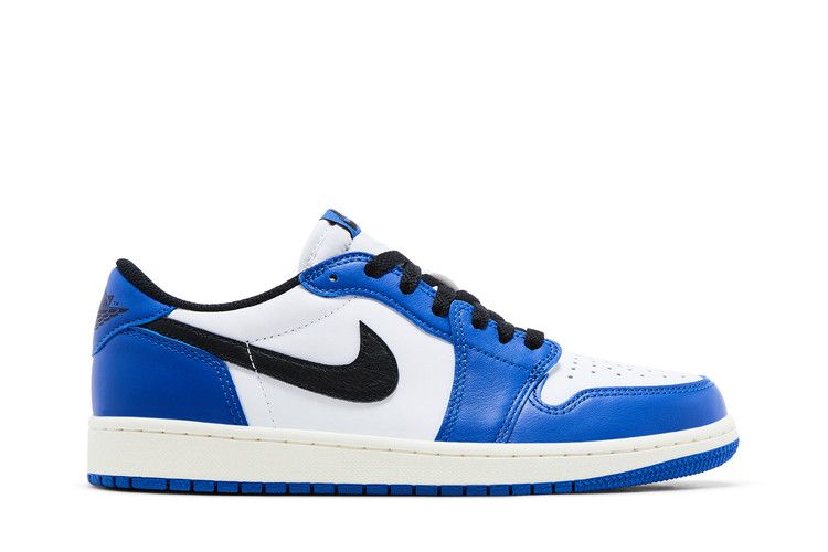 Air Jordan 1 Retro Low OG 'Game Royal' — White/Black/Game Royal