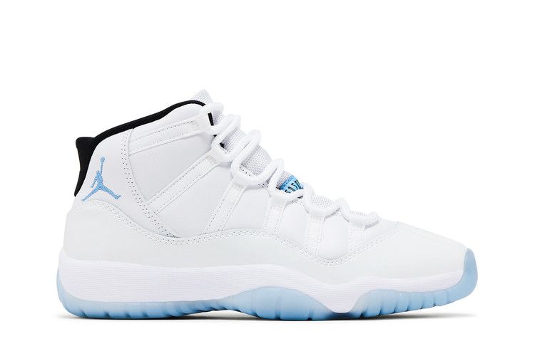 Air Jordan 11 Retro GS 'Legend Blue / Columbia' 2024 — White/Legend Blue/Black