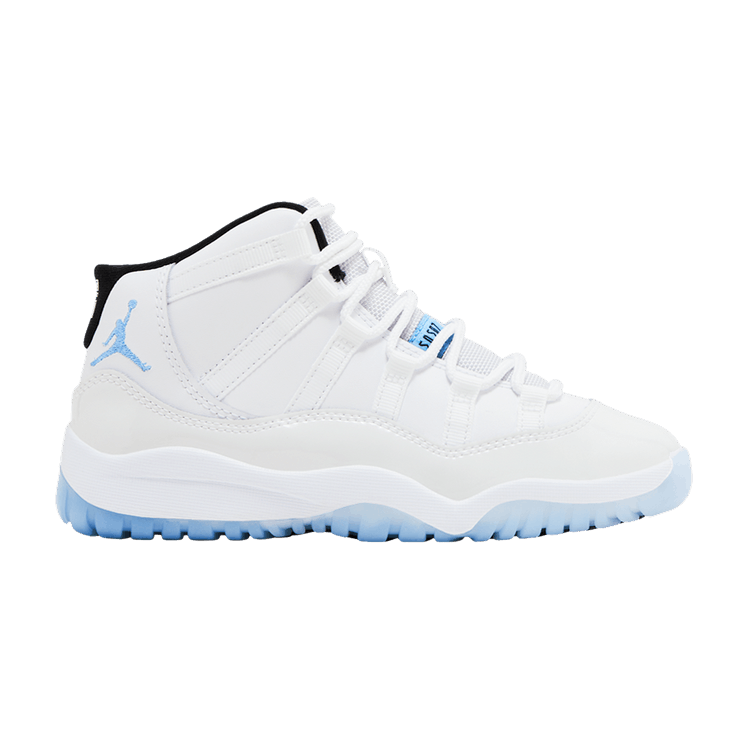 Air Jordan 11 Retro PS 'Legend Blue / Columbia' 2024 — White/Legend Blue/Black