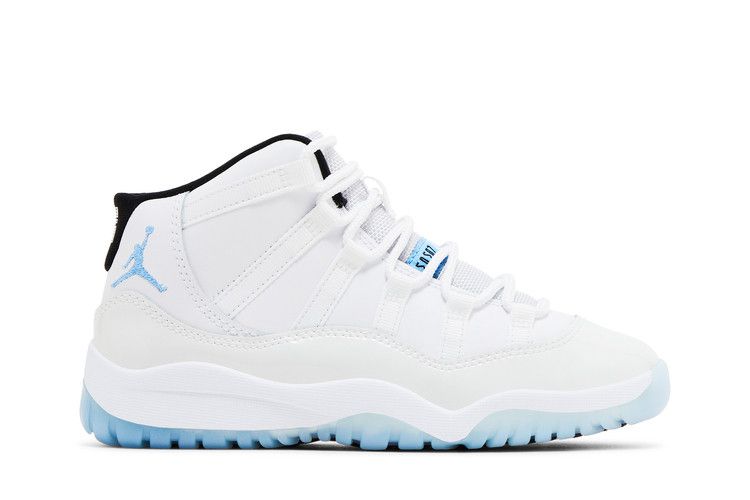 Air Jordan 11 Retro PS 'Legend Blue / Columbia' 2024 — White/Legend Blue/Black