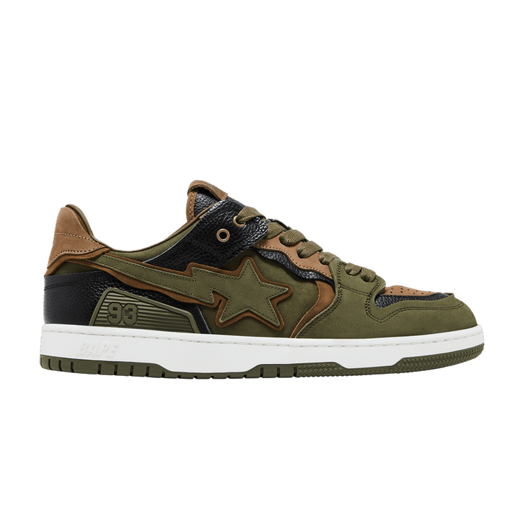 BAPE Sk8 Sta #6 'Olive Drab' — Olive Drab