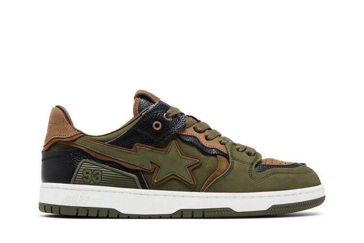 BAPE Sk8 Sta #6 'Olive Drab' — Olive Drab