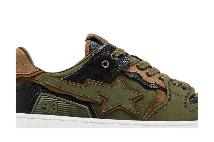 BAPE Sk8 Sta #6 'Olive Drab' — Olive Drab