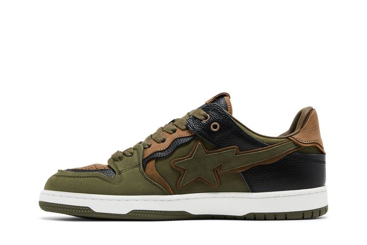 BAPE Sk8 Sta #6 'Olive Drab' — Olive Drab